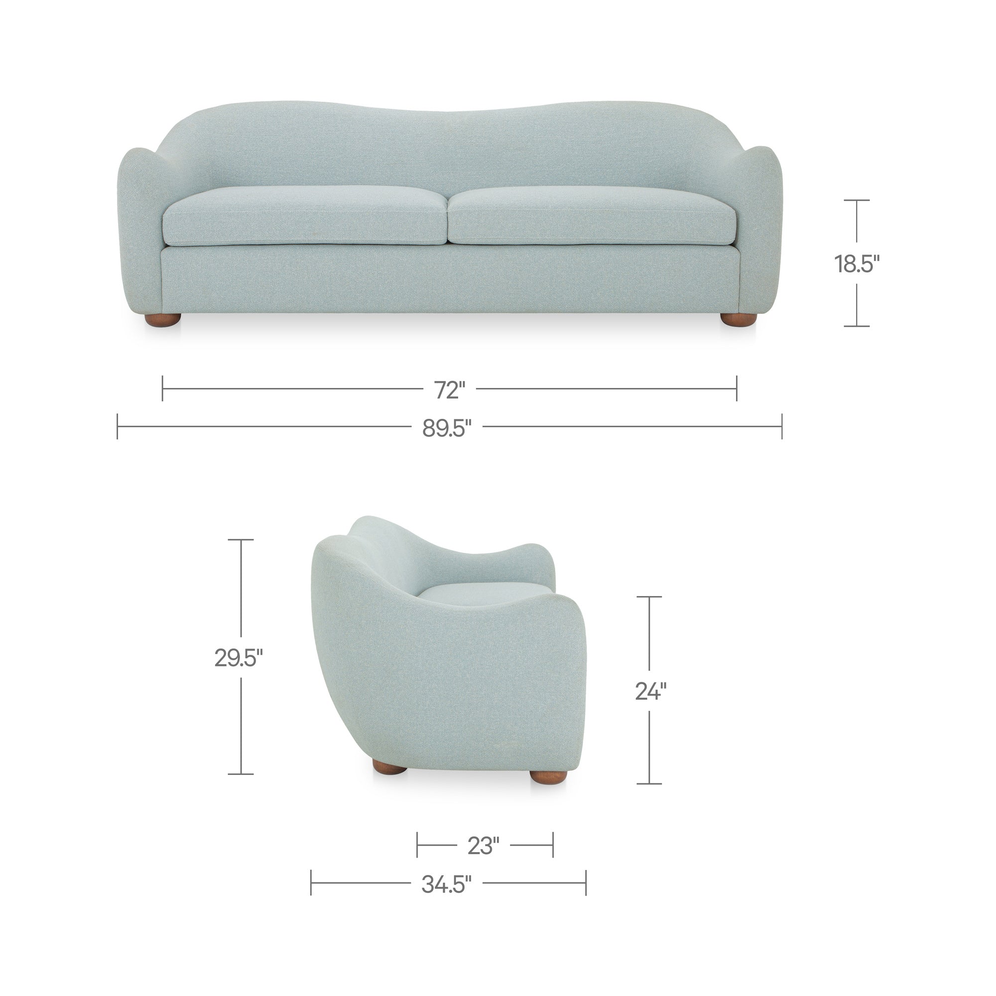 Bria Sofa FURNITURE - sofa Moe's Furniture