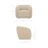 Faye Accent Chair FURNITURE - lounge chair Moe's Furniture