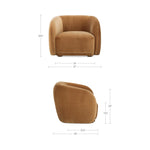 Faye Accent Chair FURNITURE - lounge chair Moe's Furniture