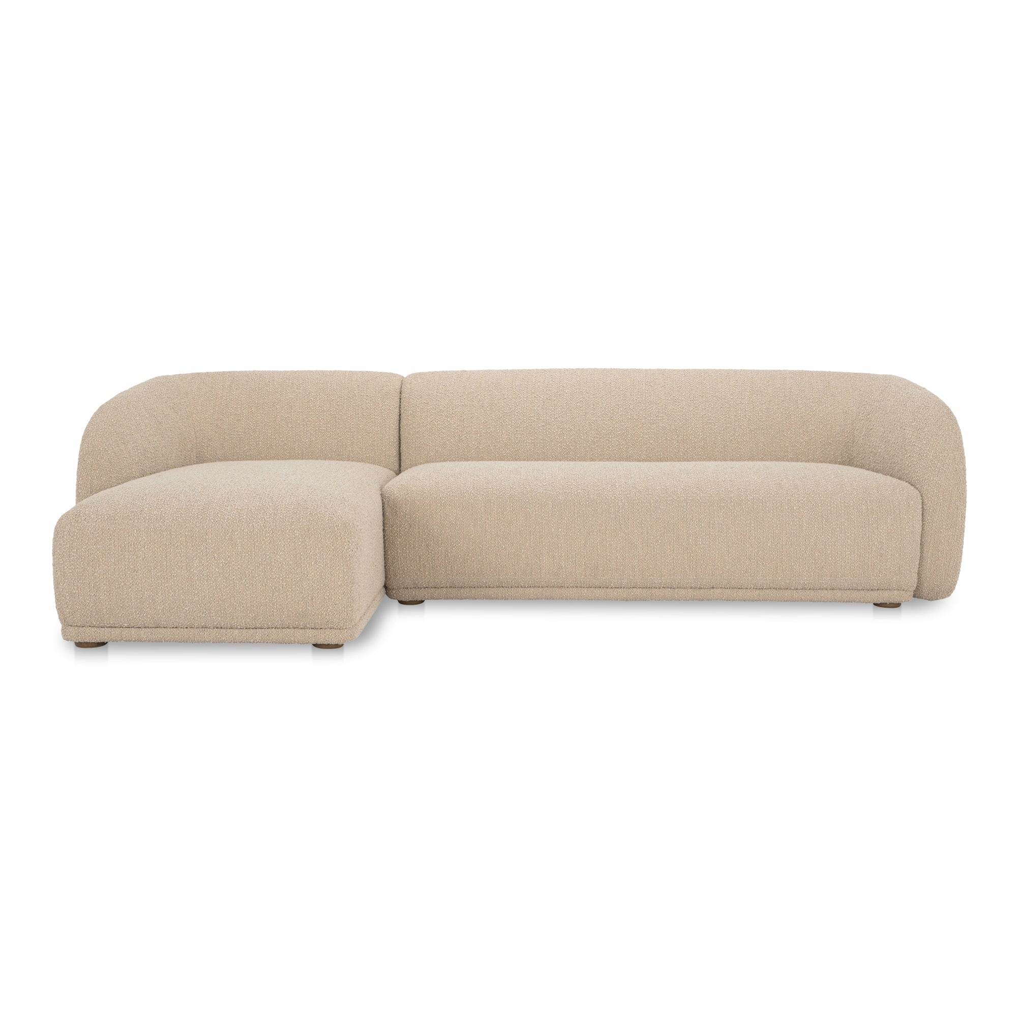 Faye Left Sectional, Beige