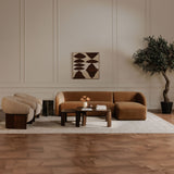 Faye Left Sectional FURNITURE - sectional Moe's Furniture