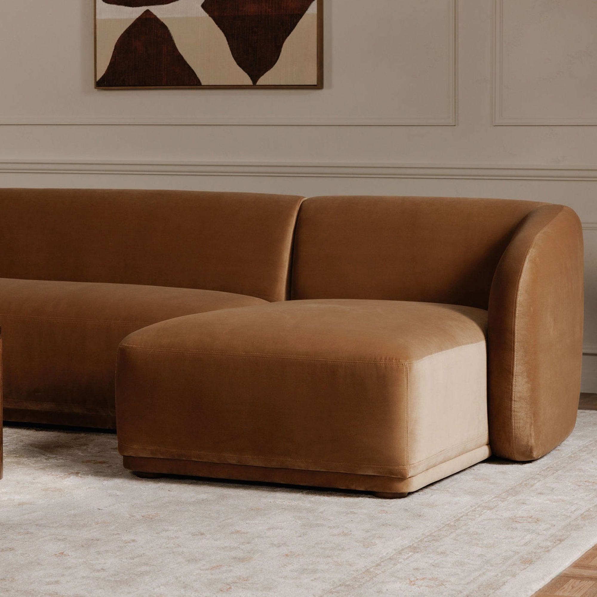 Faye Right Sectional FURNITURE - sectional Moe's Furniture