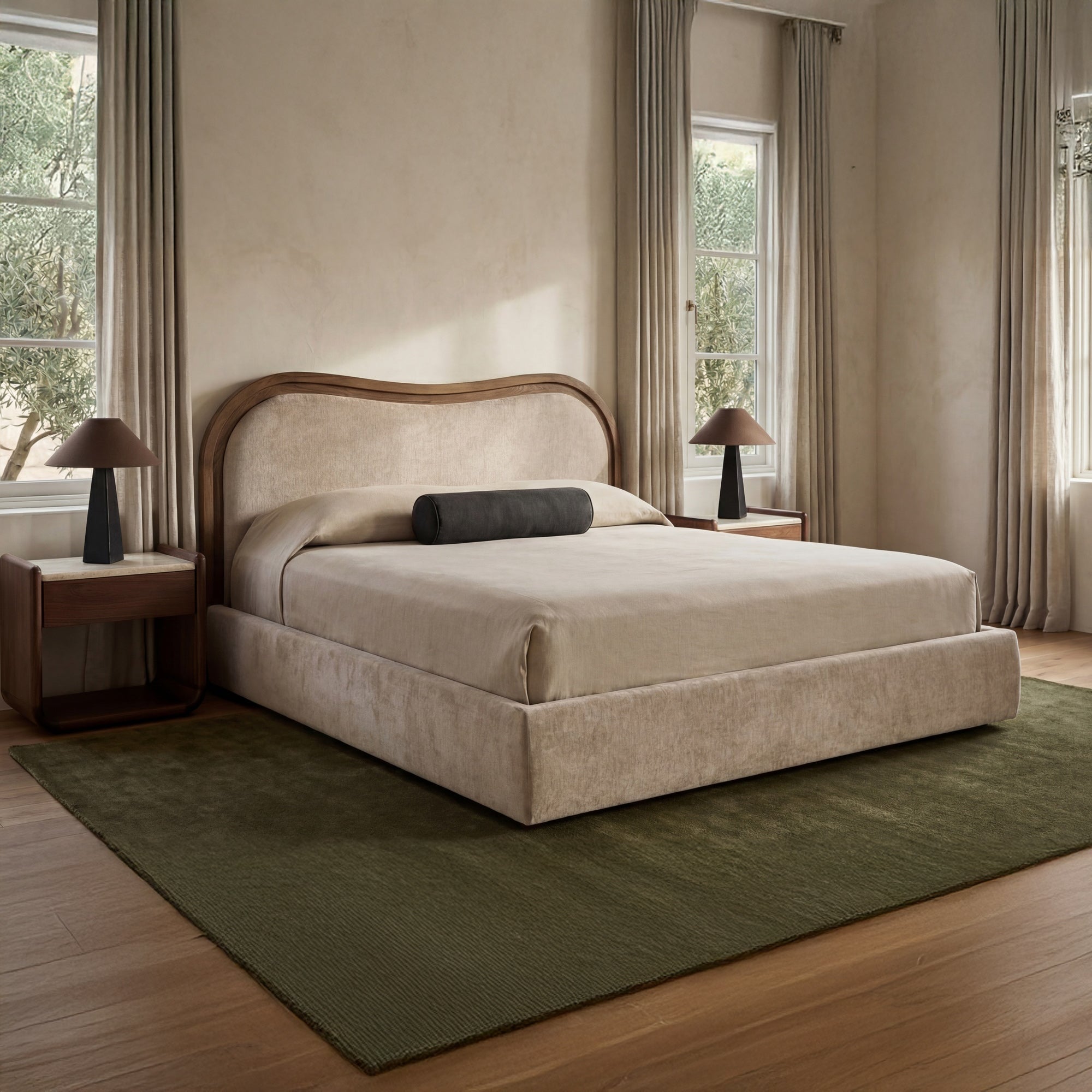 Camilla Bed FURNITURE - bed Moe's Furniture