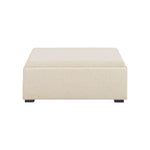 Marigold Storage Ottoman FURNITURE - ottomans Moe's Furniture Flecked Oat