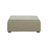 Marigold Storage Ottoman FURNITURE - ottomans Moe's Furniture Washed Green