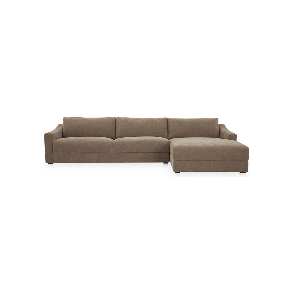 Farrah Sectional, Taupe Right