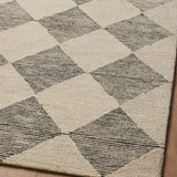 Chris Loves Julia x Loloi Francis Beige / Charcoal Rug Rugs Loloi