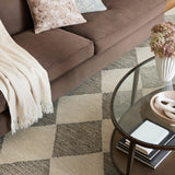 Chris Loves Julia x Loloi Francis Beige / Charcoal Rug Rugs Loloi