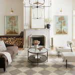 Chris Loves Julia x Loloi Francis Beige / Charcoal Rug Rugs Loloi