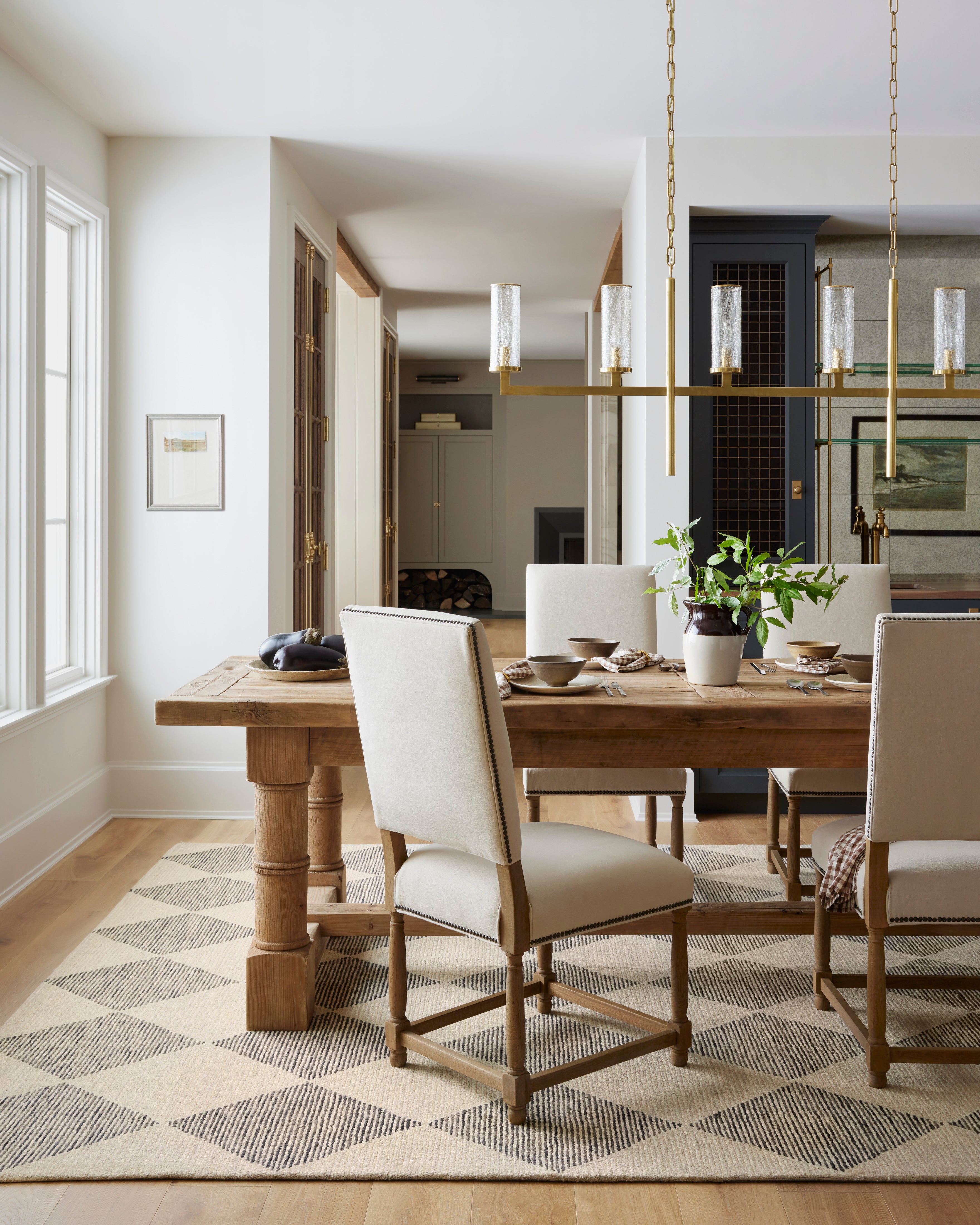 Chris Loves Julia x Loloi Francis Beige / Charcoal Rug Rugs Loloi