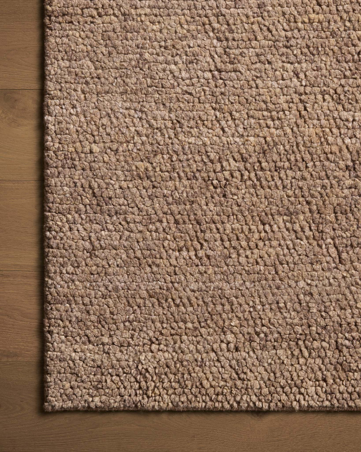 Brigette Romanek x Loloi Frida Dark Taupe Rug 1- RUGS - wool Loloi