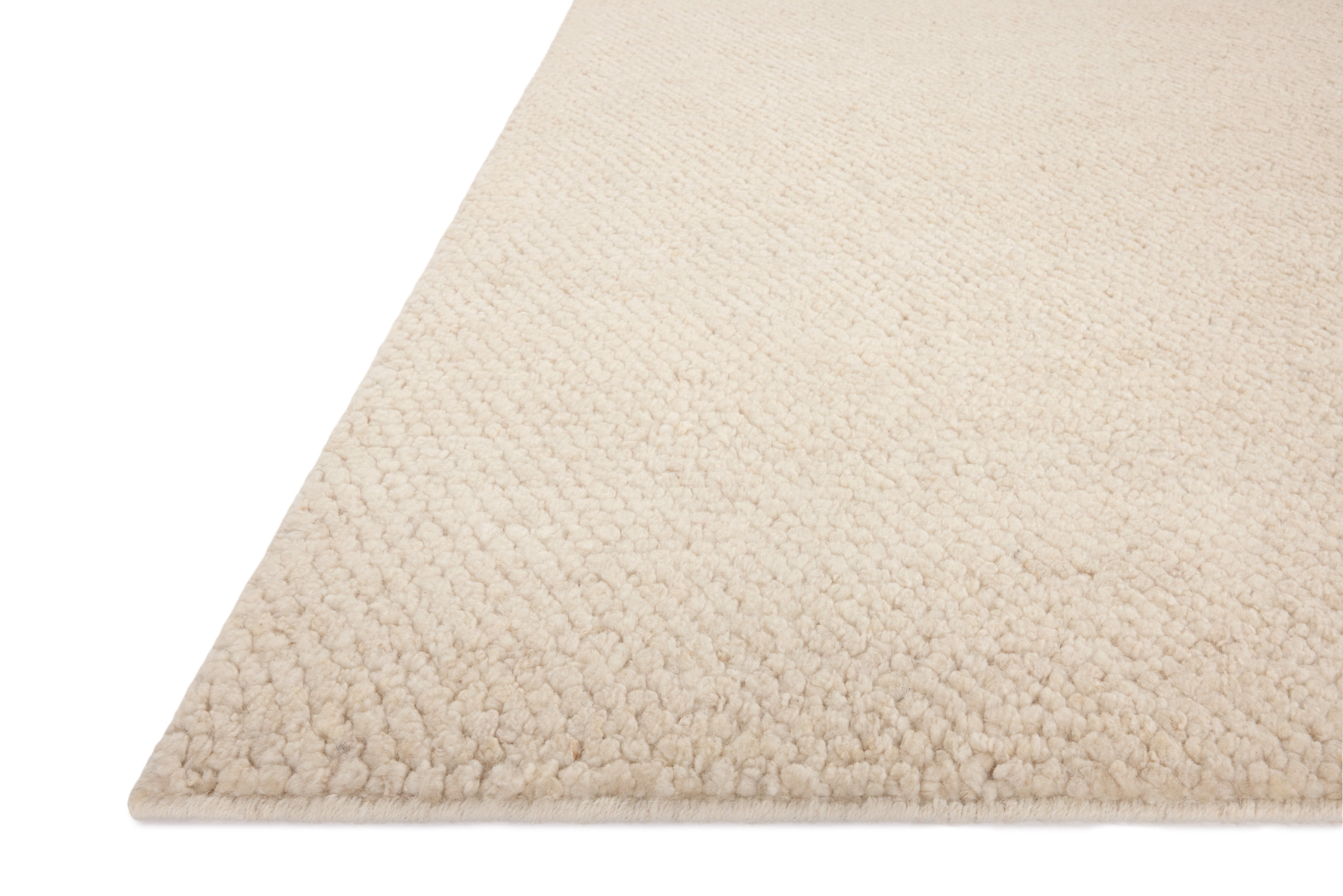 Brigette Romanek x Loloi Frida Natural Rug 1- RUGS - wool Loloi