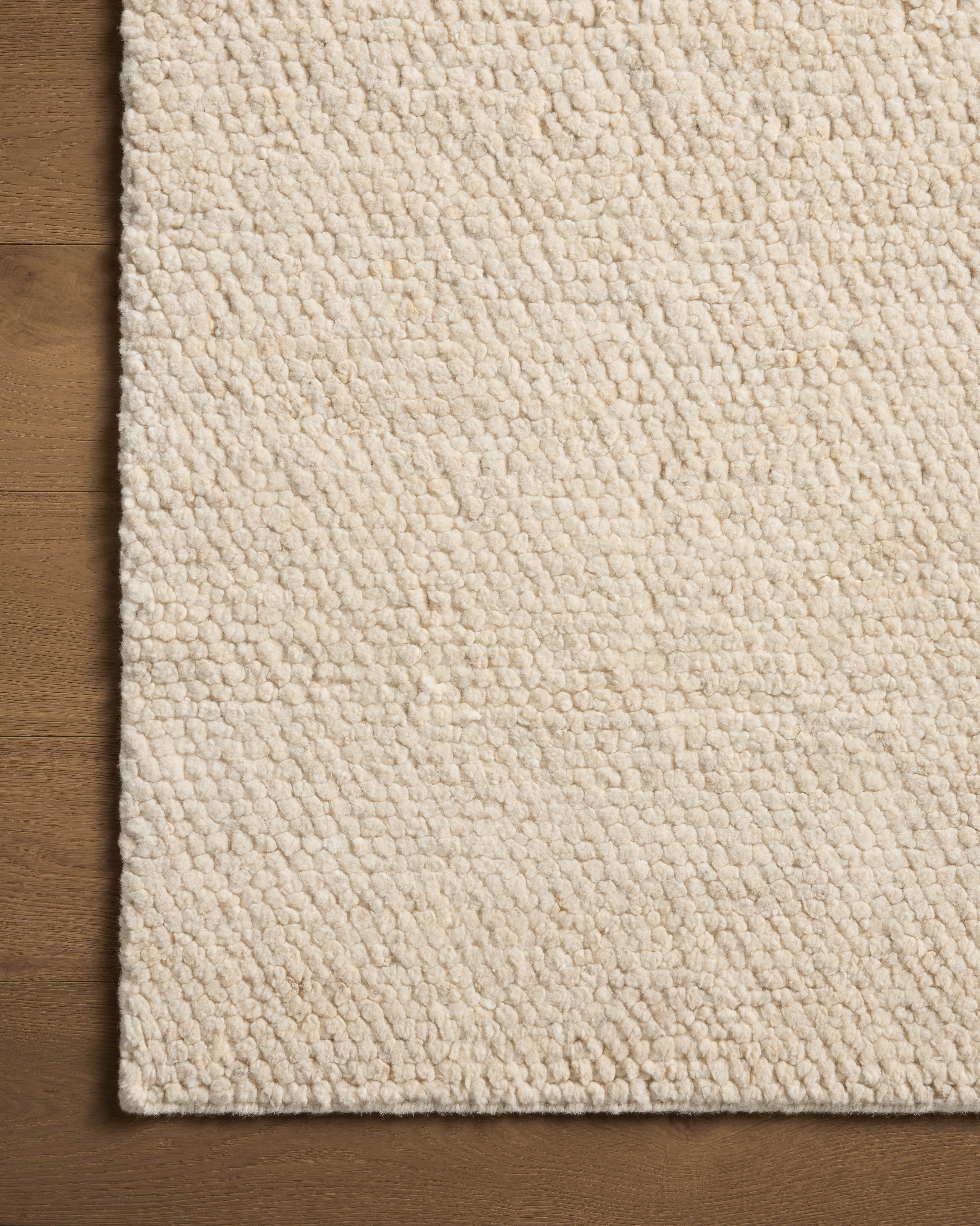 Brigette Romanek x Loloi Frida Natural Rug 1- RUGS - wool Loloi