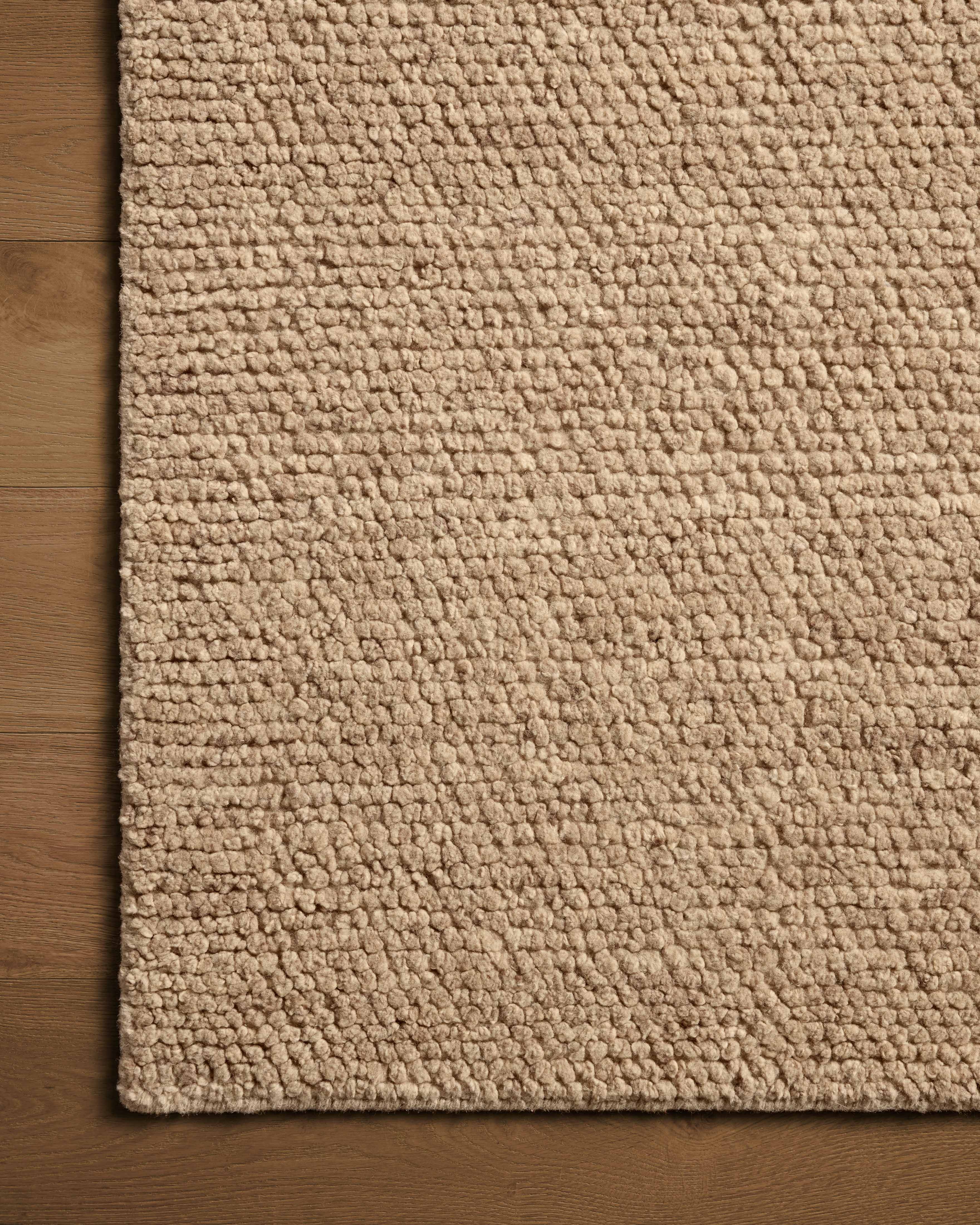 Brigette Romanek x Loloi Frida Sand Rug 1- RUGS - wool Loloi
