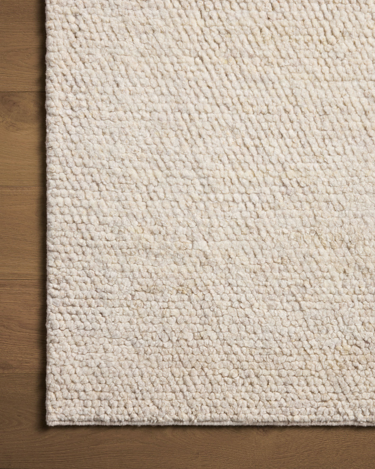 Brigette Romanek x Loloi Frida Silver Rug 1- RUGS - wool Loloi