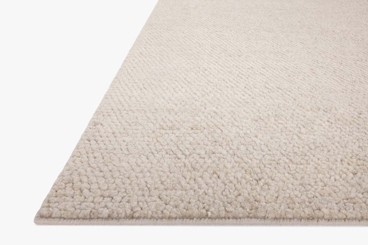 Brigette Romanek x Loloi Frida Silver Rug 1- RUGS - wool Loloi