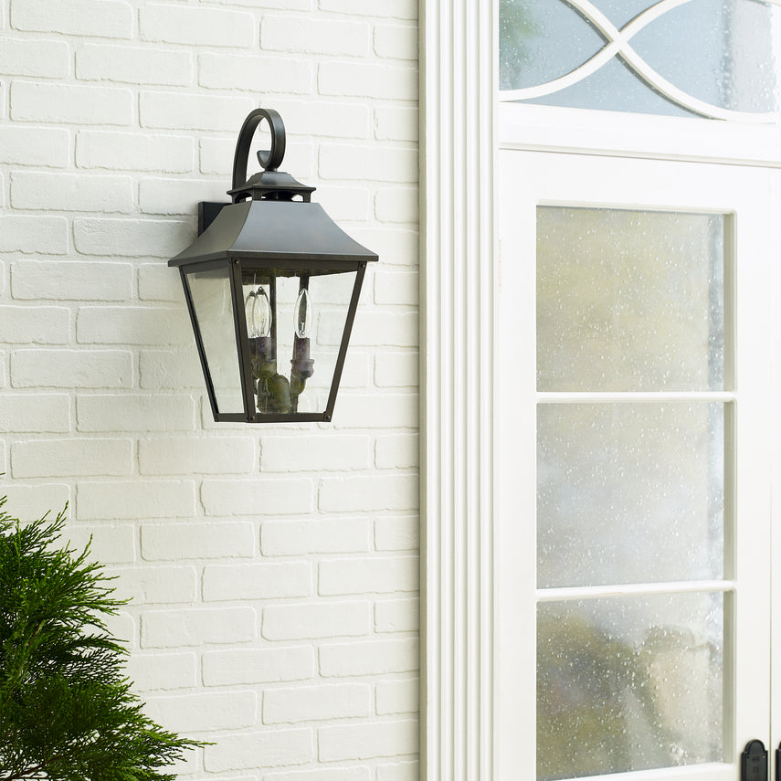 Galena Medium Wall Lantern LIGHTING - outdoor fixture Visual Comfort