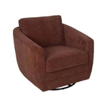 Baltimore Swivel Glider Club Chair FURNITURE - accent chairs LH IMPORTS Deep Rust