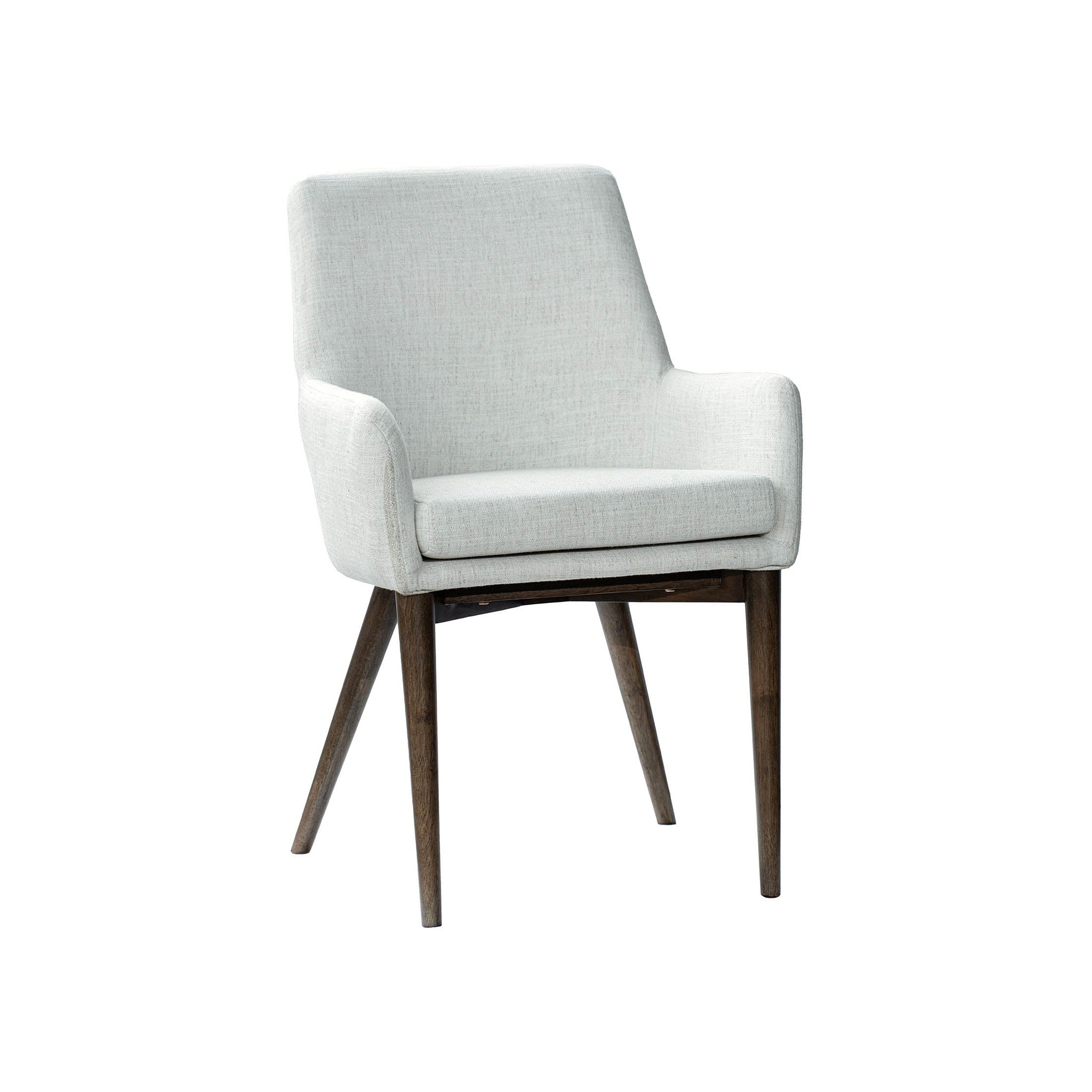 Frits Arm Dining Chair FURNITURE - dining chairs LH IMPORTS Ivory