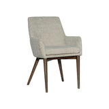Frits Arm Dining Chair FURNITURE - dining chairs LH IMPORTS Taupe