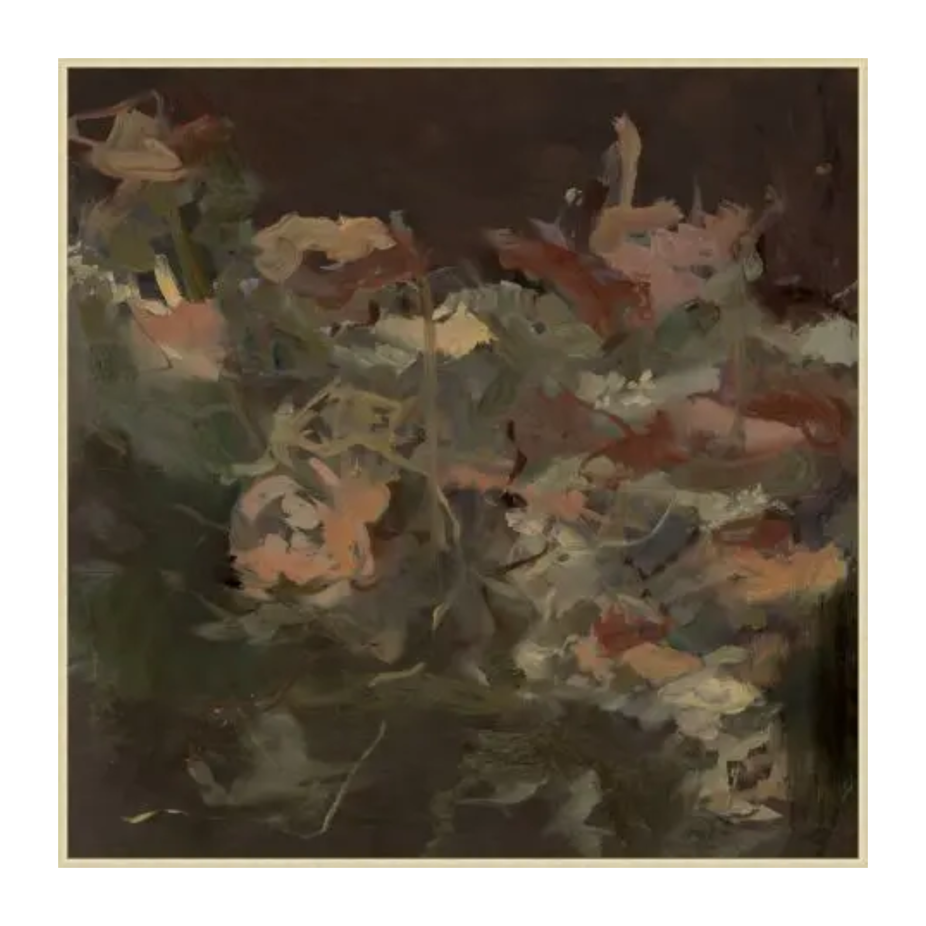 "Swaying Florals" Framed Art Print ARTWORK - framed print Wendover Art Group