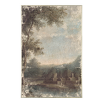 "1864 Italian Landscape" Framed Art Print ARTWORK - framed print Celadon Art Glass Framed
