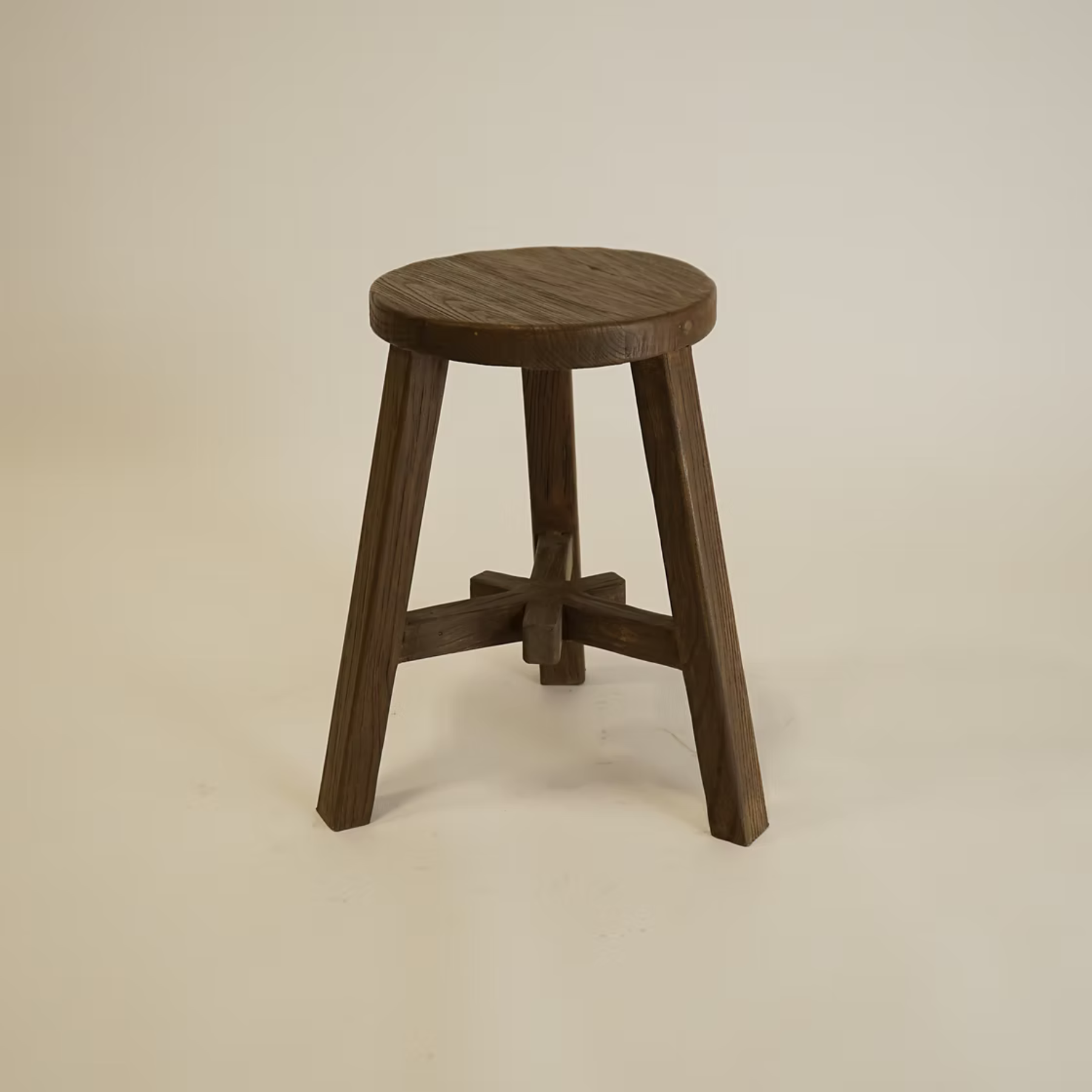 Dobbie Reclaimed Stool - Short 5-VINTAGE - stool Hauer Market