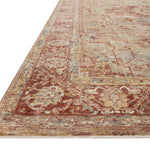 Loloi Gaia Gold / Brick Rug No.1 RUGS - synthetic Loloi