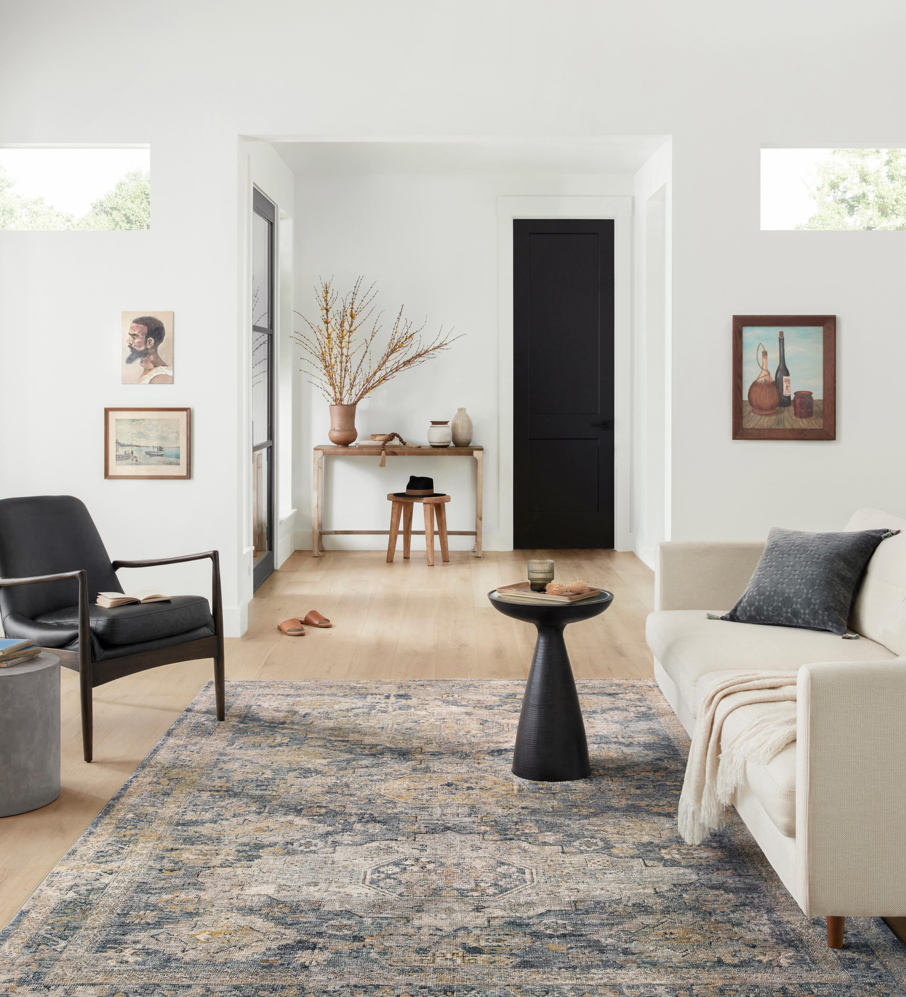 Loloi Gaia Denim / Taupe Rug