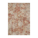 Loloi Gaia Taupe / Brick Rug RUGS - synthetic Loloi 18" x 18"