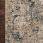 Loloi Gaia Taupe / Denim Rug RUGS - synthetic Loloi