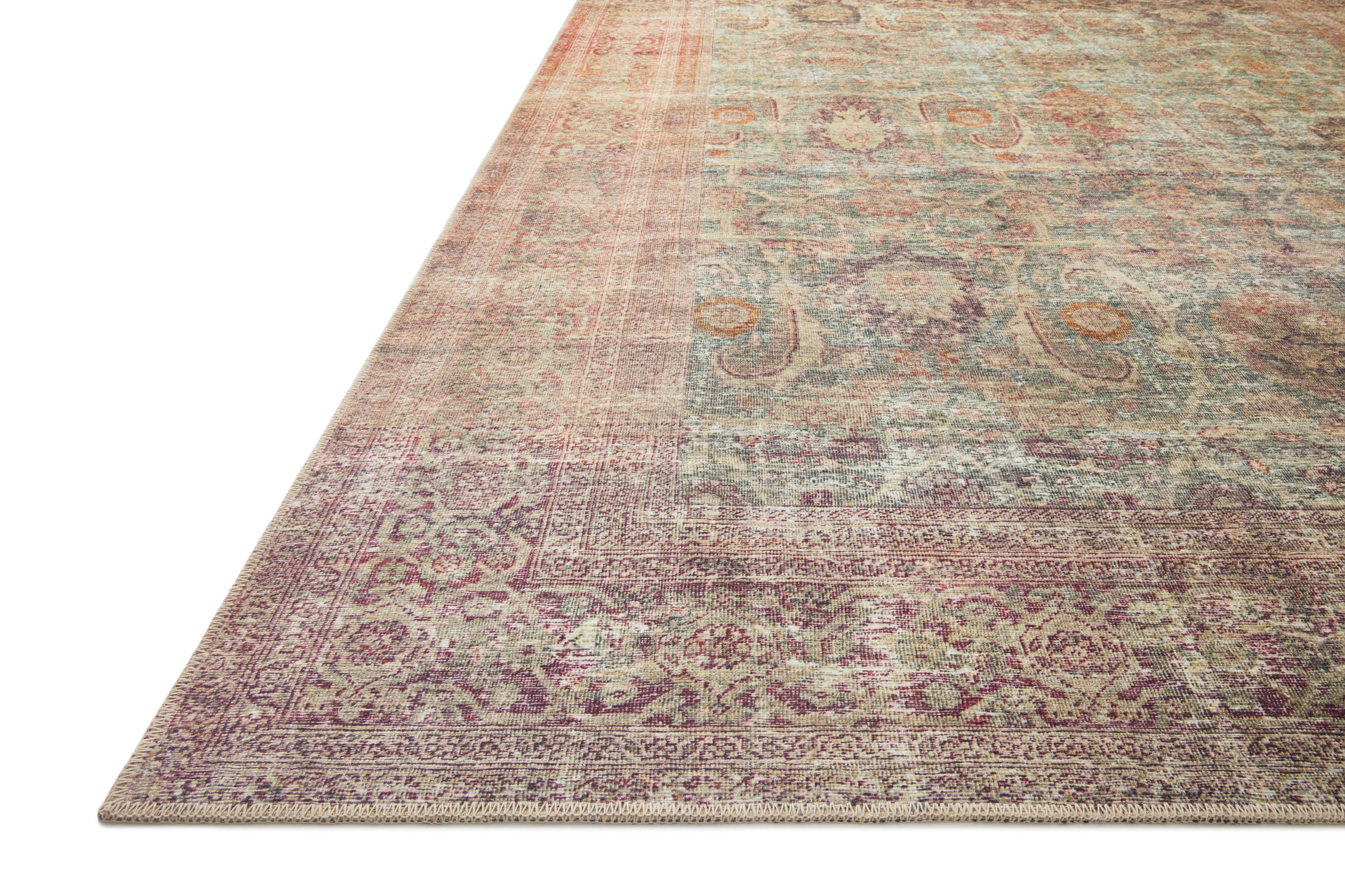 Amber Lewis x Loloi Georgie Jade / Sunset Rug 0-patterned rugs Loloi