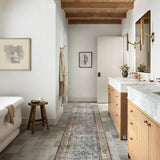 Amber Lewis x Loloi Georgie Teal / Antique Rug 0-patterned rugs Loloi