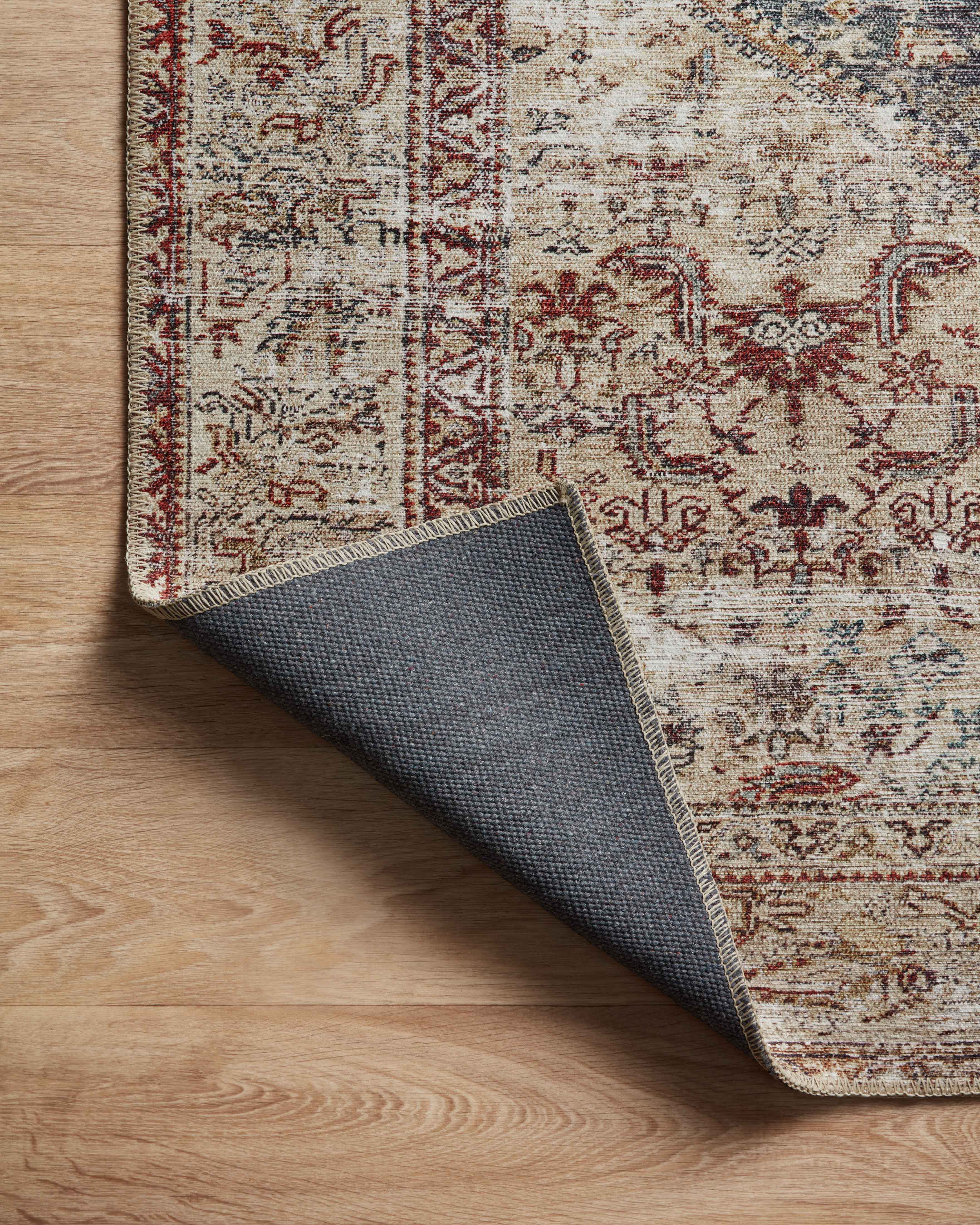 Amber Lewis x Loloi Georgie Teal / Antique Rug 0-patterned rugs Loloi