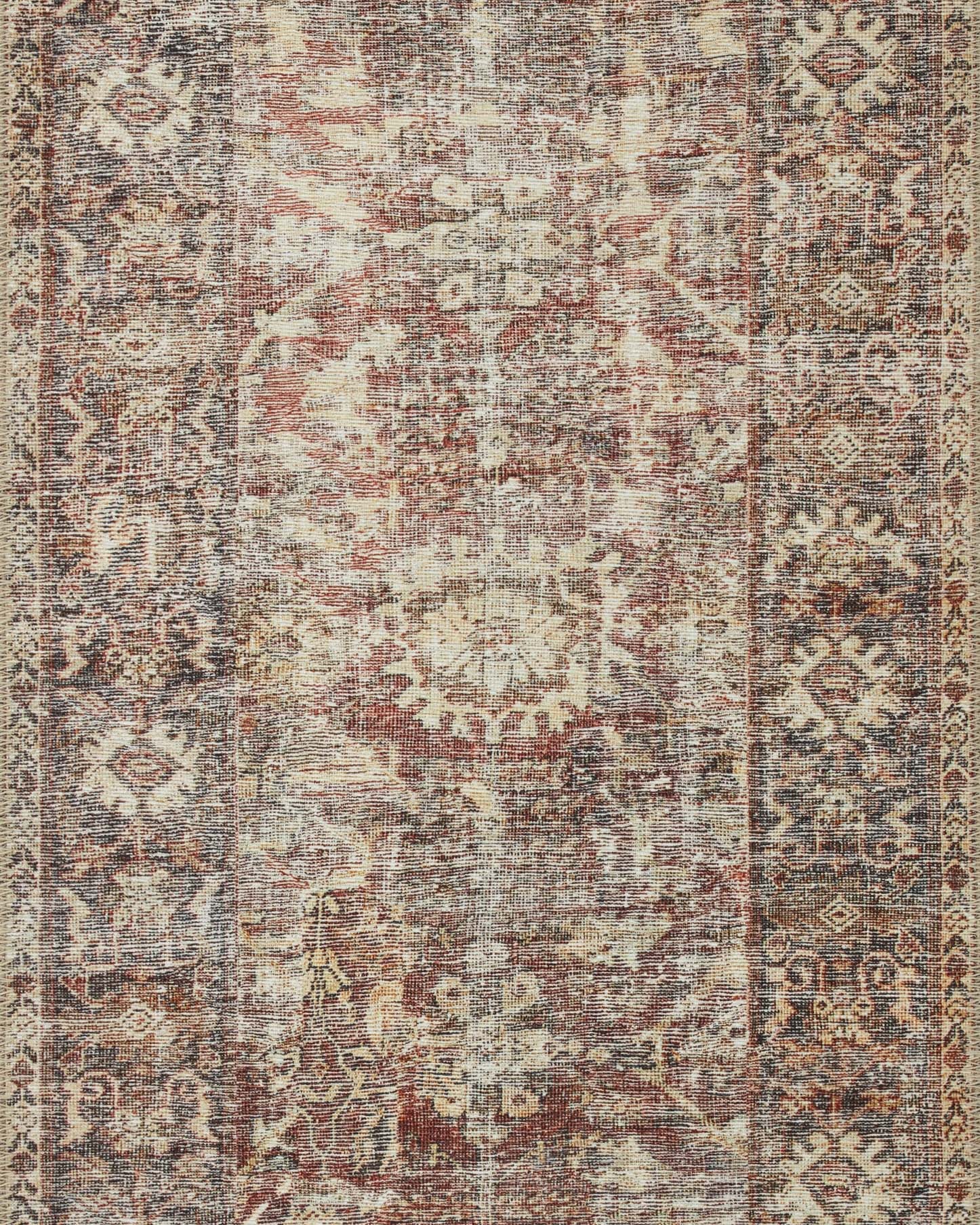 Amber Lewis x Loloi Georgie Bordeaux / Antique Rug 0-patterned rugs Loloi