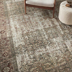 Amber Lewis x Loloi Georgie Moss / Salmon Rug 0-patterned rugs Loloi