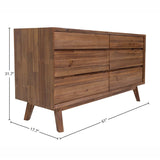 Giada 6 Drawer Dresser FURNITURE - dressers & chests LH IMPORTS