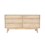 Giada 6 Drawer Dresser FURNITURE - dressers & chests LH IMPORTS Light Driftwood