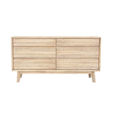Giada 6 Drawer Dresser FURNITURE - dressers & chests LH IMPORTS Light Driftwood