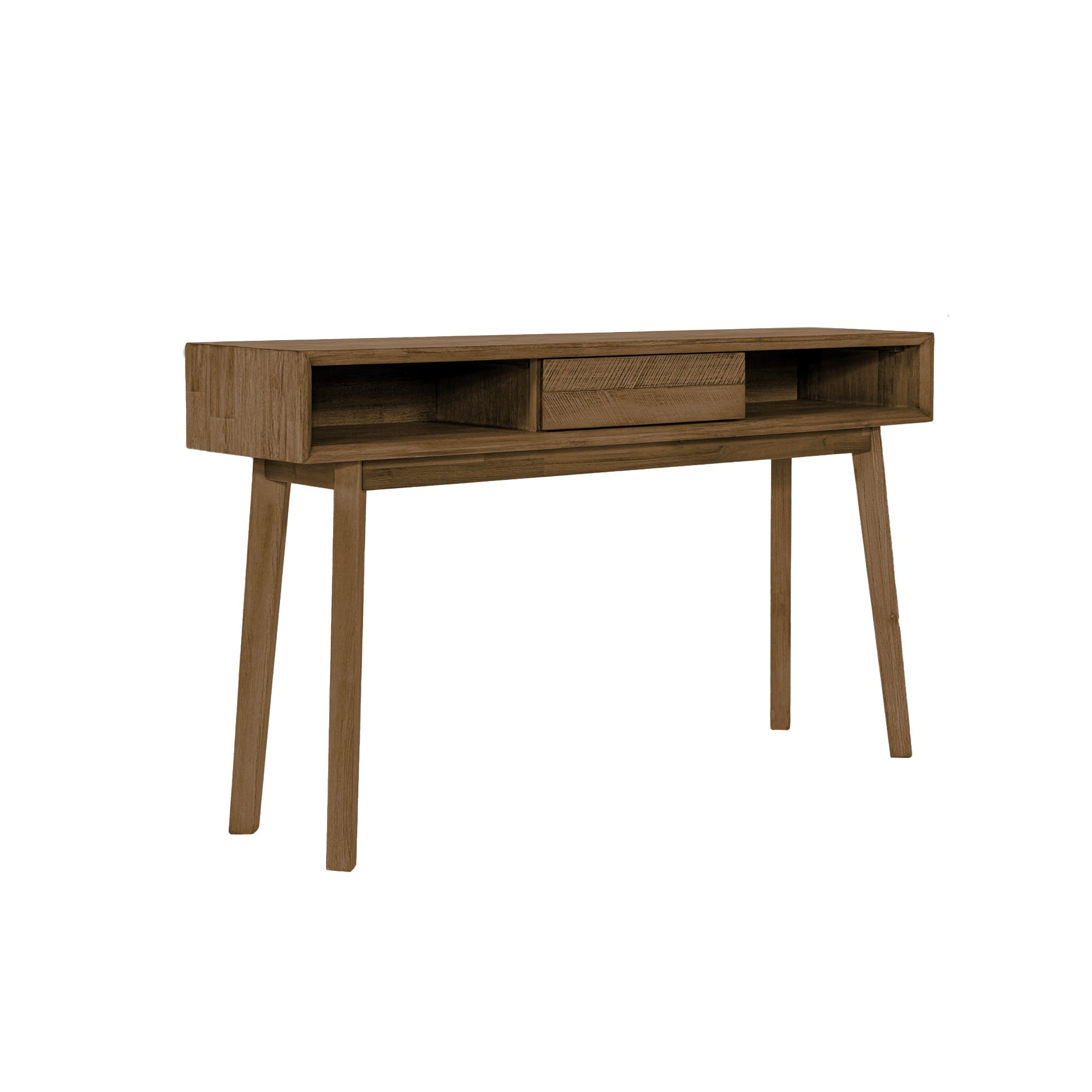 Giada Console Table, Warm Pecan