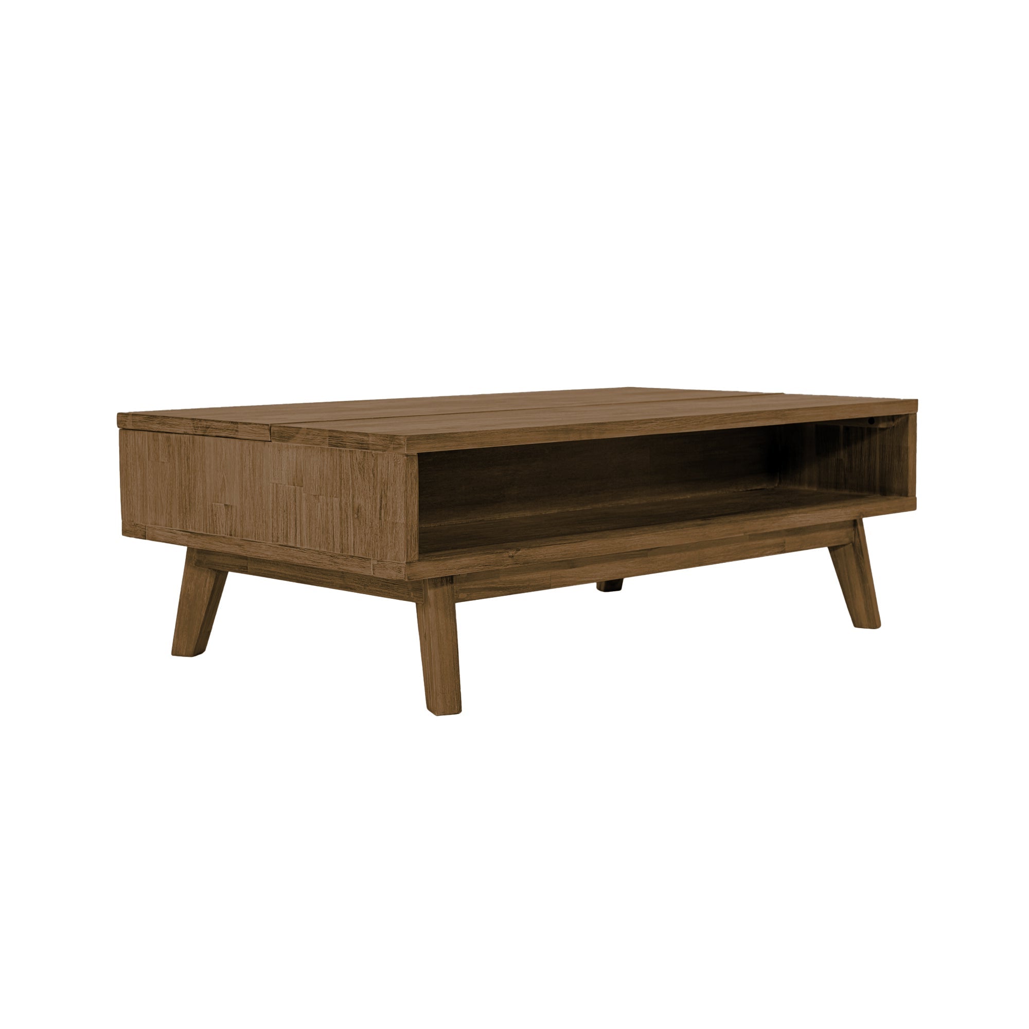 Giada Coffee Table with Lift Top FURNITURE - coffee tables LH IMPORTS Warm Pecan