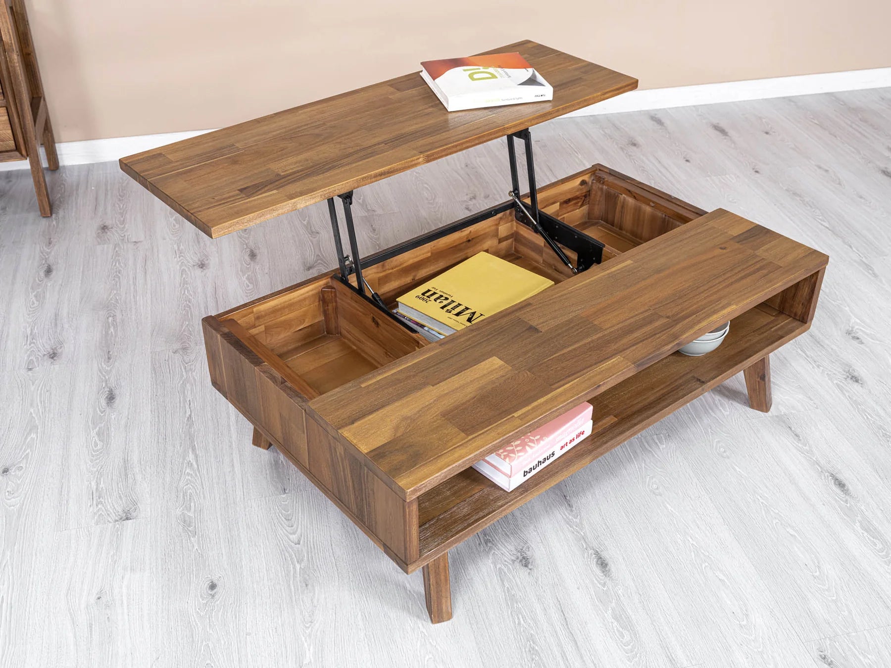 Giada Coffee Table with Lift Top FURNITURE - coffee tables LH IMPORTS
