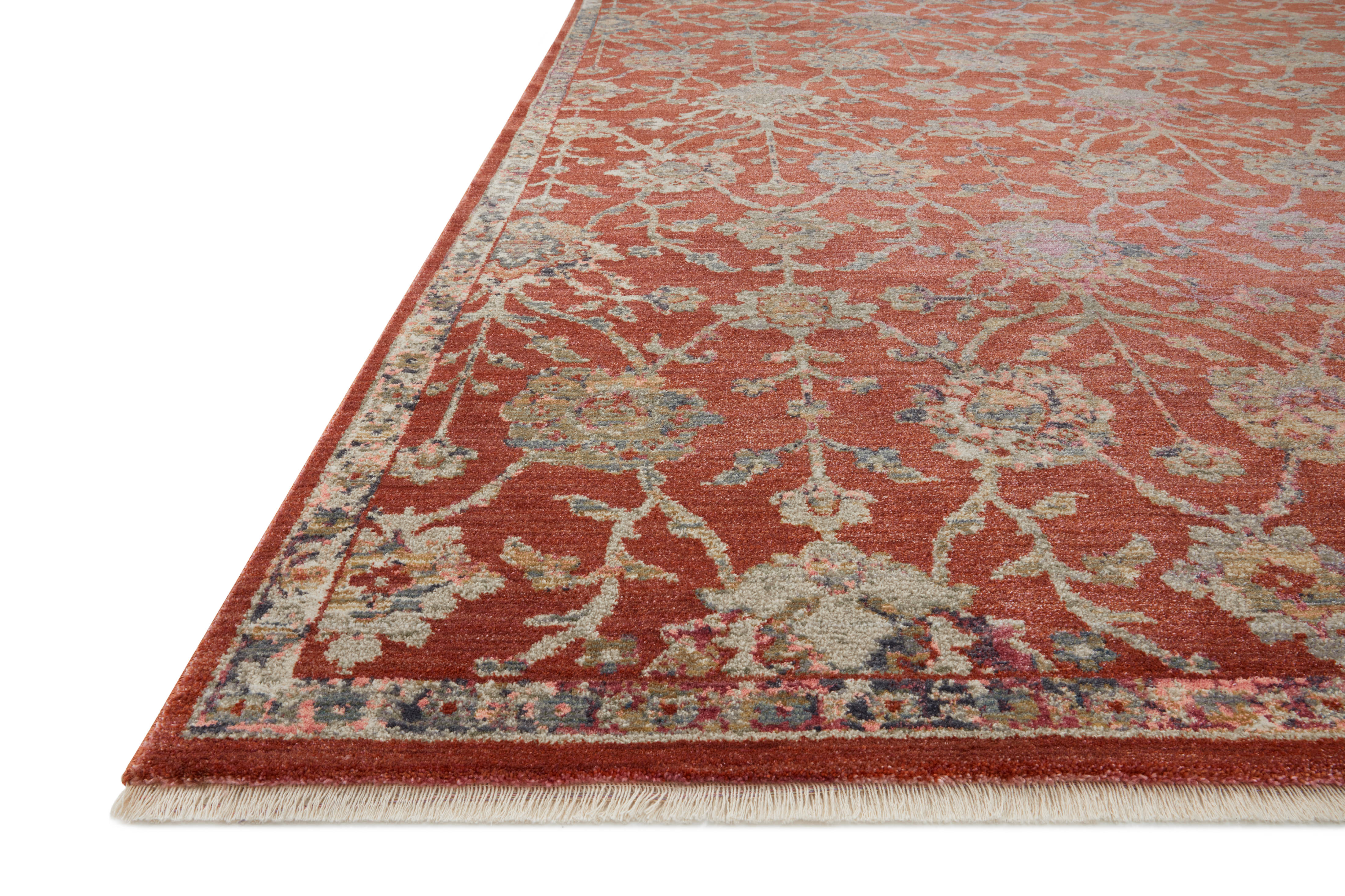 Loloi Giada Red / Multi Rug RUGS - synthetic Loloi