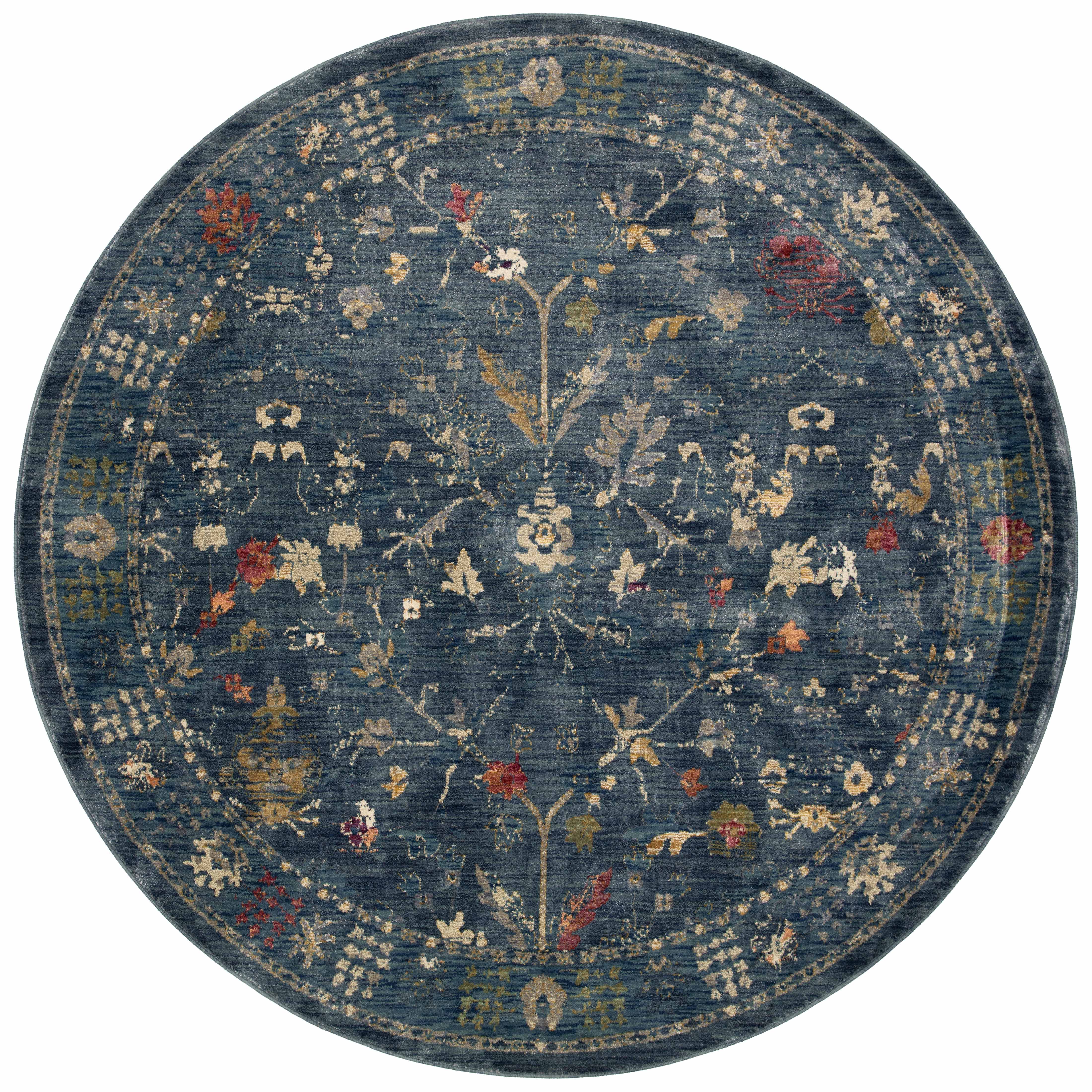 Loloi Giada Denim / Multi Rug RUGS - patterned Loloi
