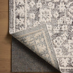 Magnolia Home by Joanna Gaines x Loloi Gigi Grey / Ivory Rug 0-RUGS-patterned Loloi