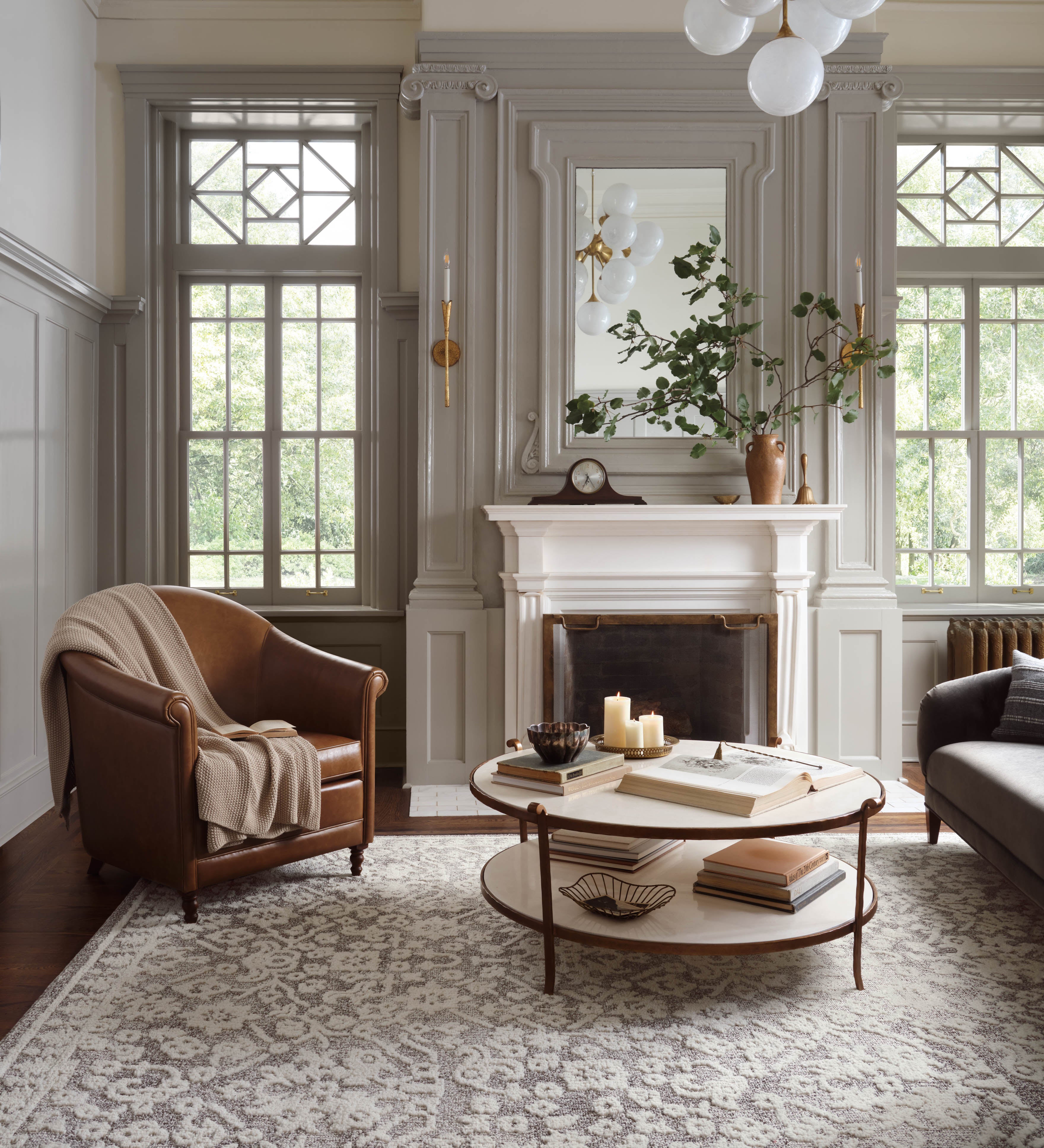 Joanna Gaines x Loloi Gigi Grey / Ivory Rug