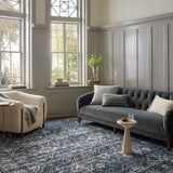 Magnolia Home by Joanna Gaines x Loloi Gigi Navy / Stone Rug