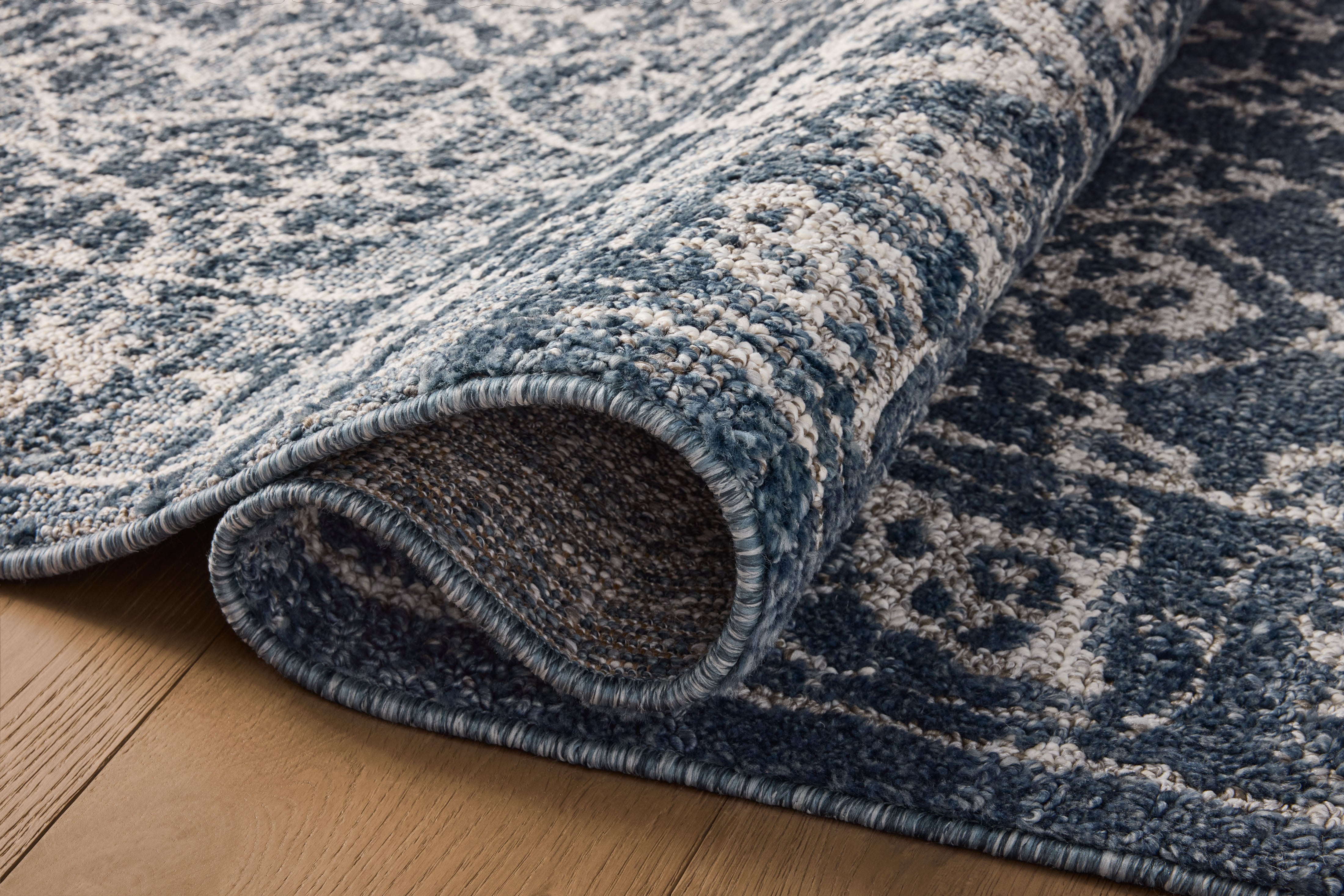 Joanna Gaines x Loloi Gigi Navy / Stone Rug RUGS - synthetic Loloi