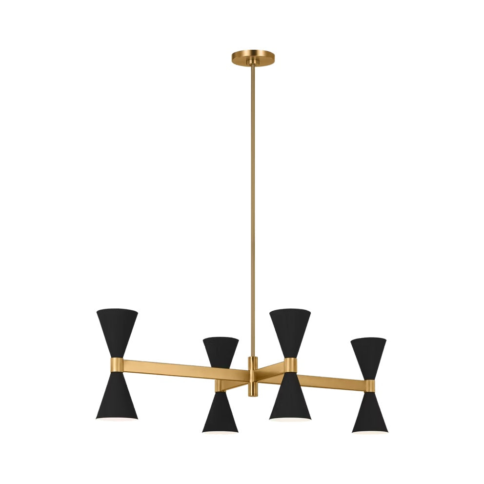 Albertine Linear Chandelier LIGHTING - chandelier Visual Comfort