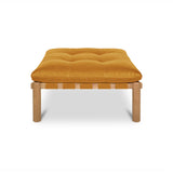 Costello Ottoman FURNITURE - ottoman Moe's Furniture Tan